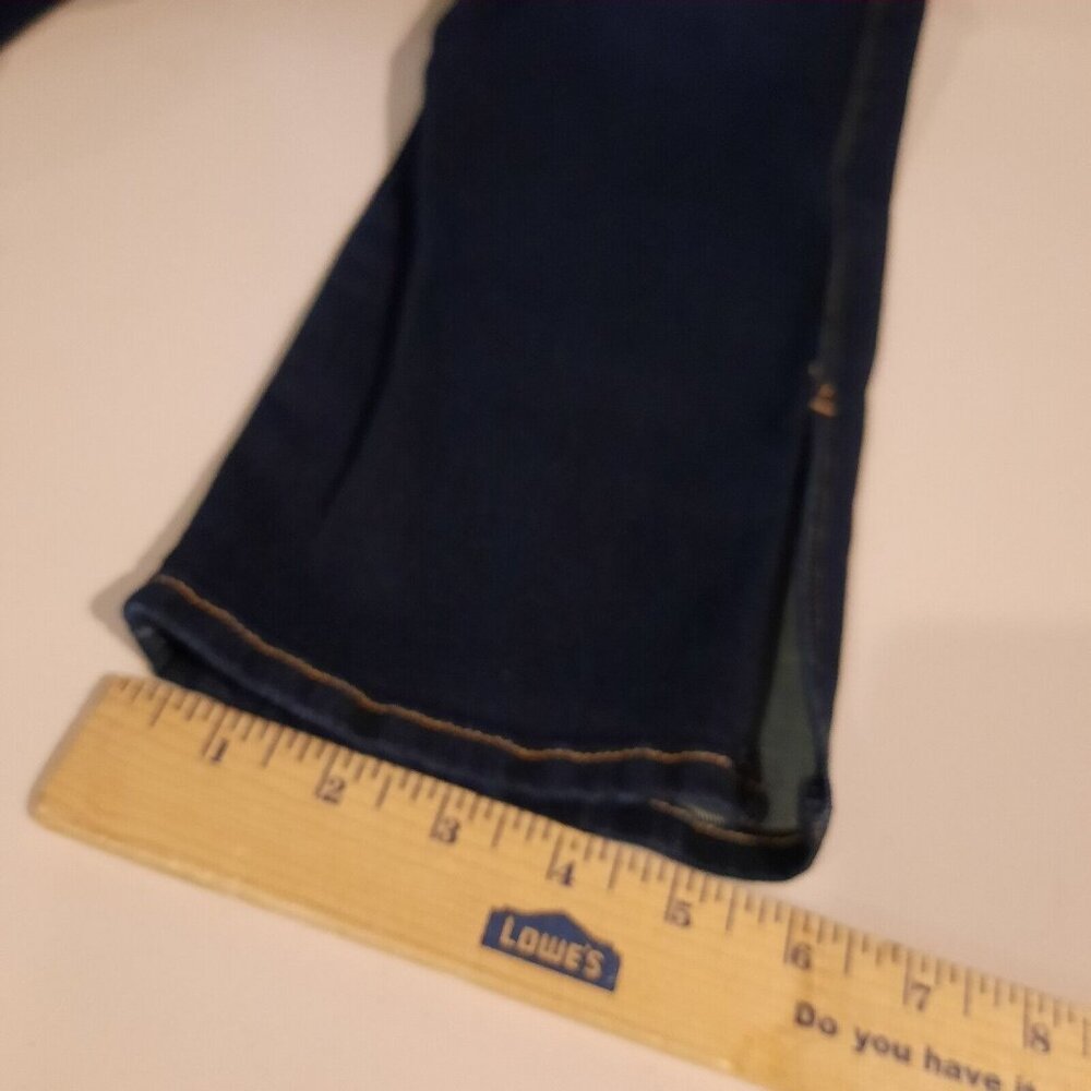 Frame Jeans Womens 25 Le Sylvie Slender Straight Ankle High Rise Side Split Hem - Picture 12 of 13